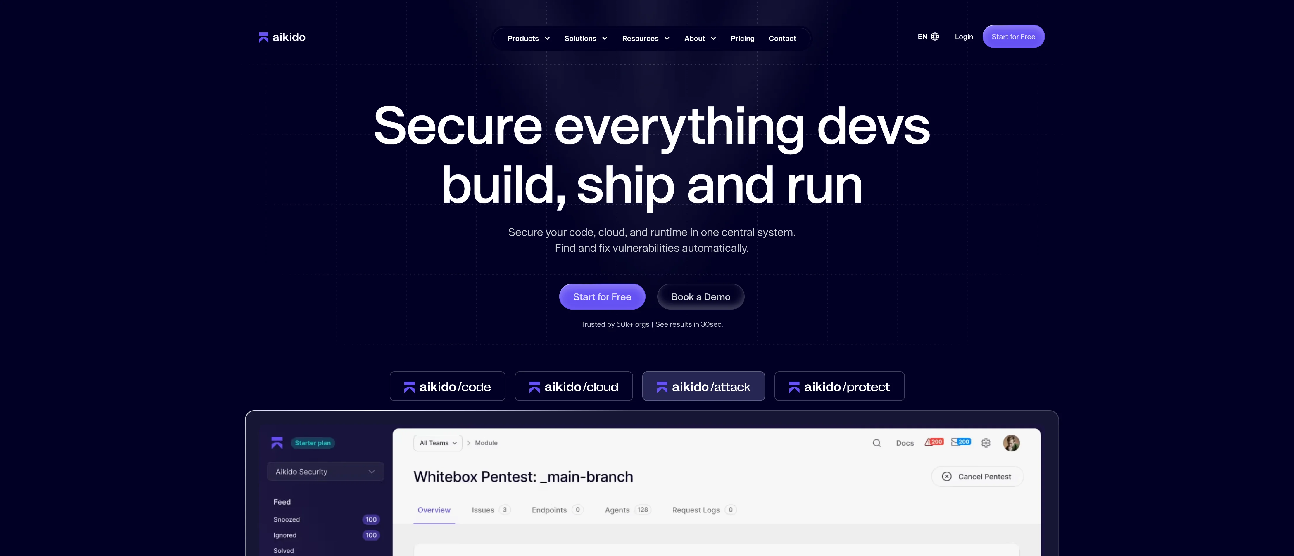 Aikido Security - developer-focused AppSec platform with SAST