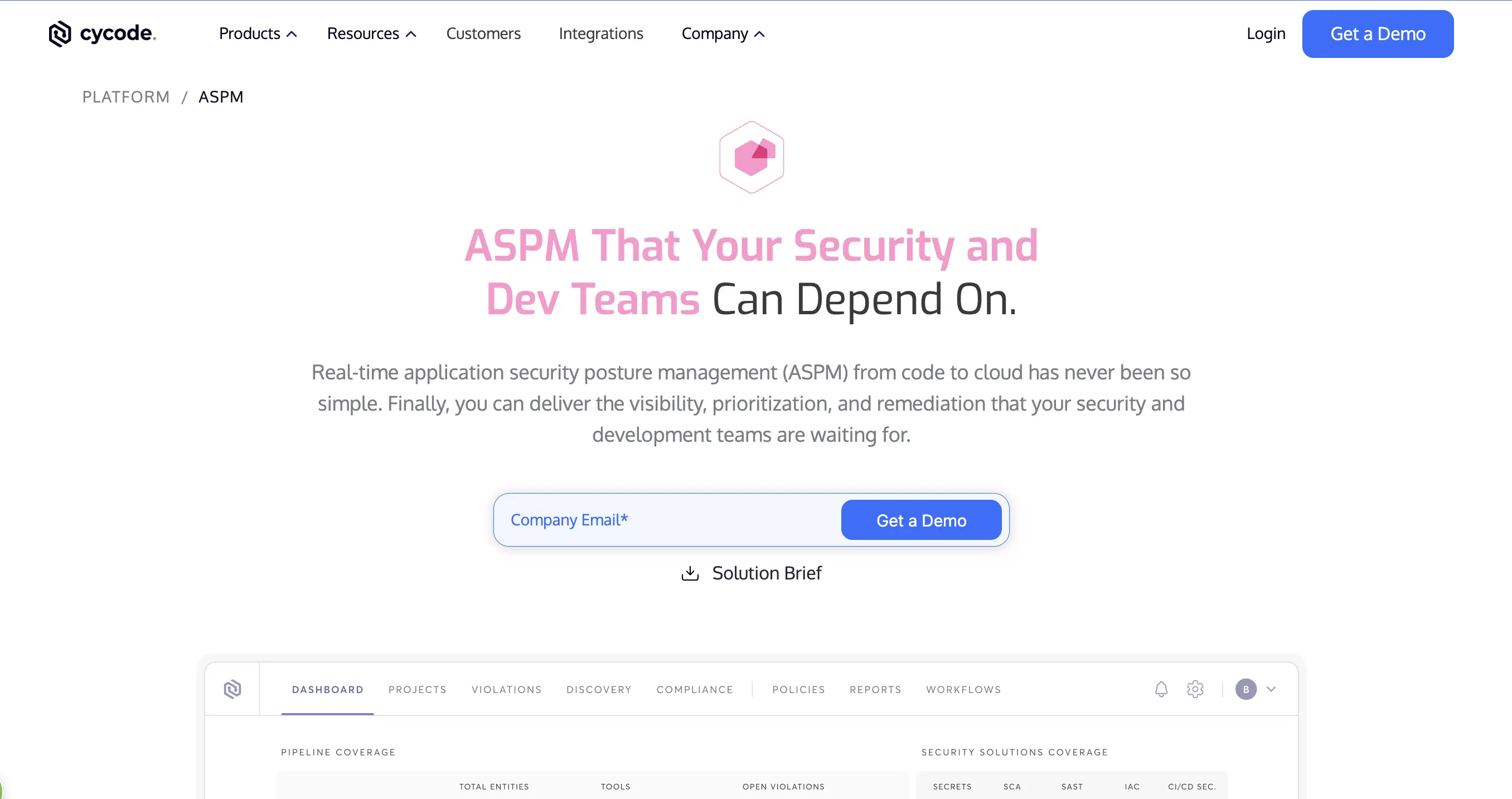 Cycode ASPM tool