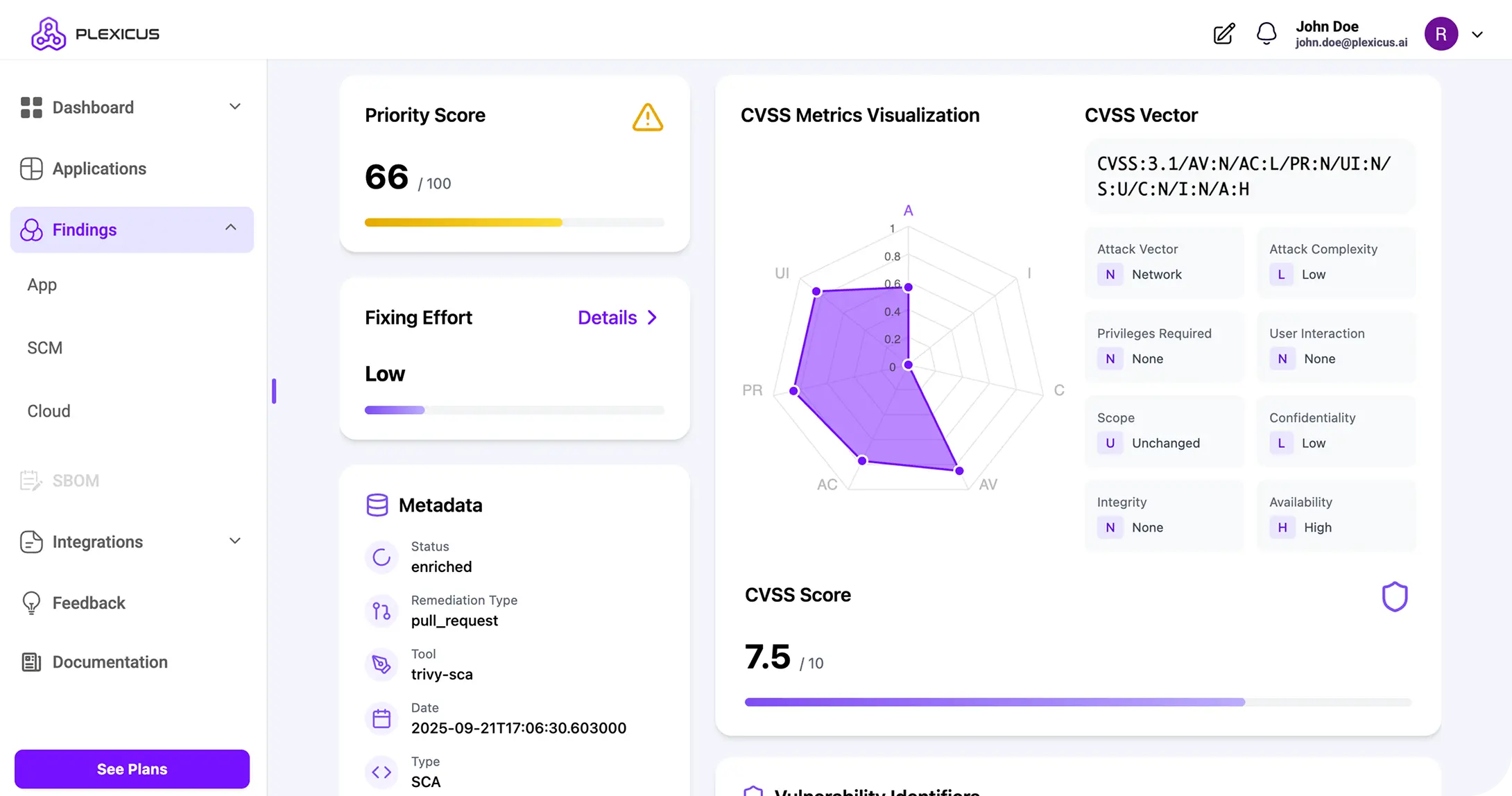 Free Vibe Coding Security Dashboard